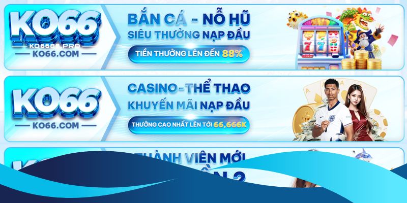 Các bước nhận mã khuyến mãi KO66